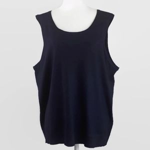 Judith Hart WOMAN Navy Blue Shell Size 1X